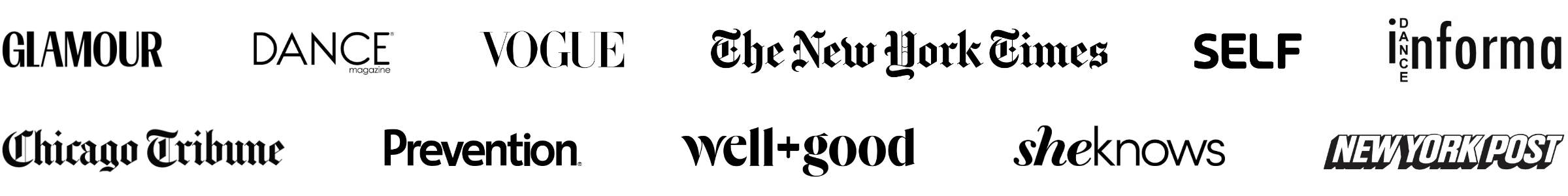 Featured in Vogue, The New York Times, Well+Good and Glamour